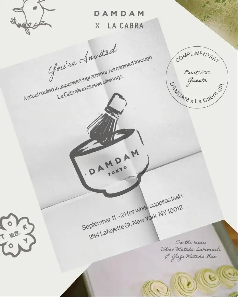 DAMDAM Tokyo x La Cabra Pop-Up
