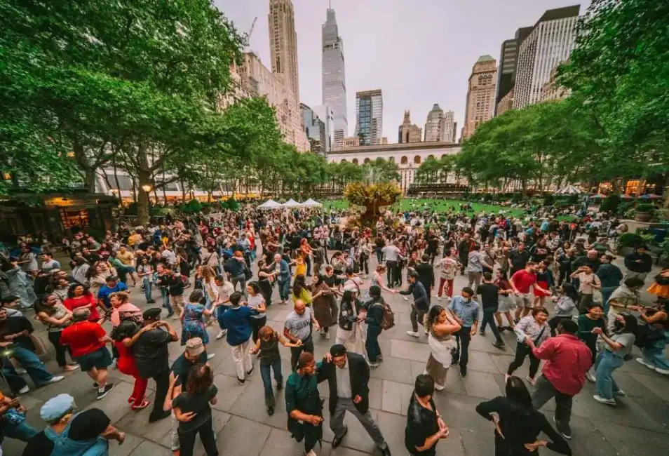 Dance Party at Bryant Park
