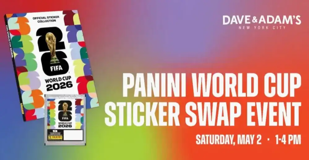 Dave & Adams Panini World Cup Sticker Swap Event