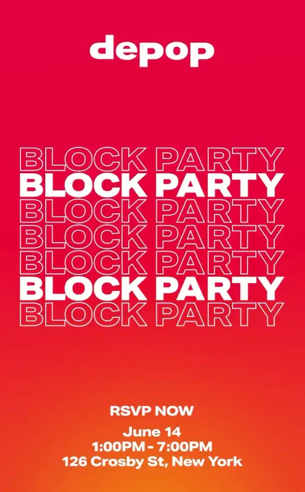 Depop Block Party