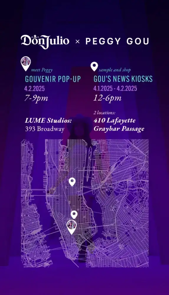 Don Julio x Peggy Gou Pop-Ups