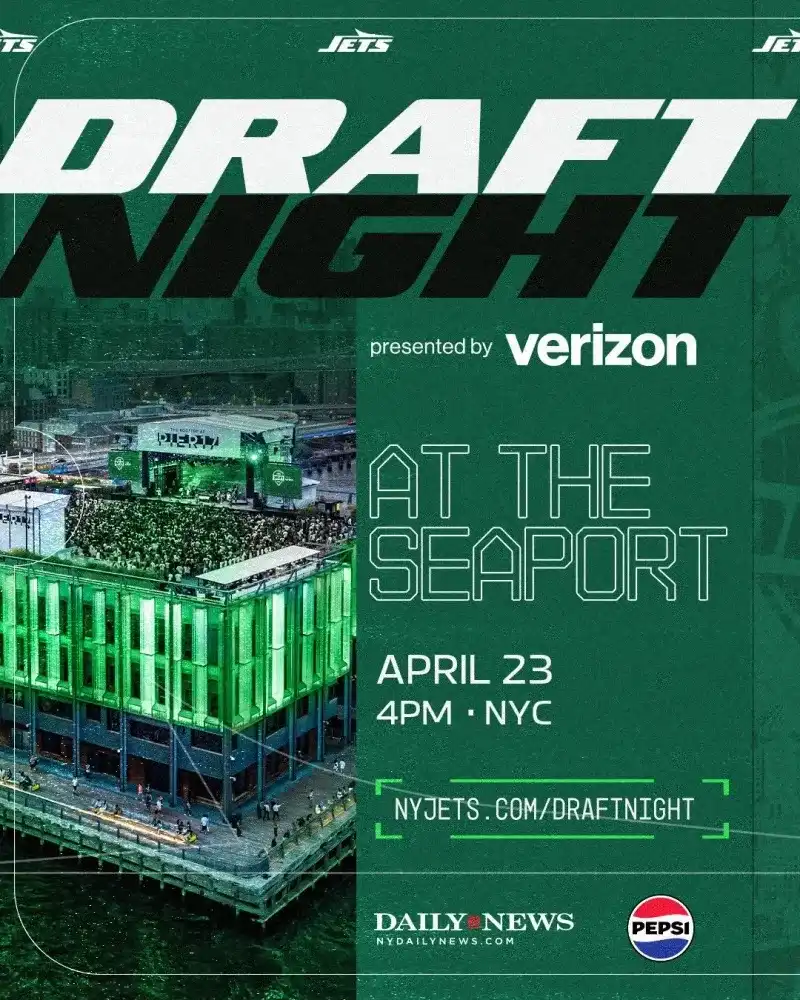 Draft Night with the NY Jets