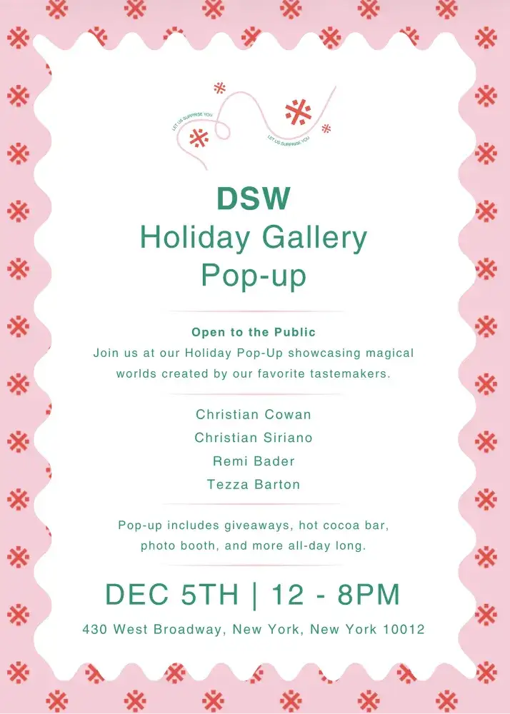 DSW Holiday Pop Up