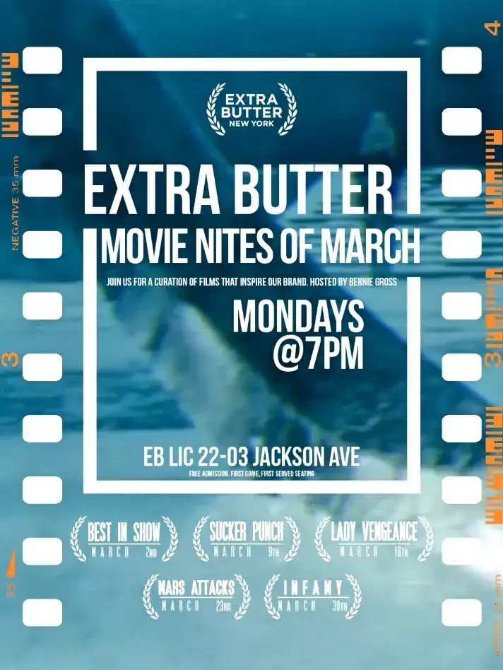 Extra Butter Monday Movie Nites