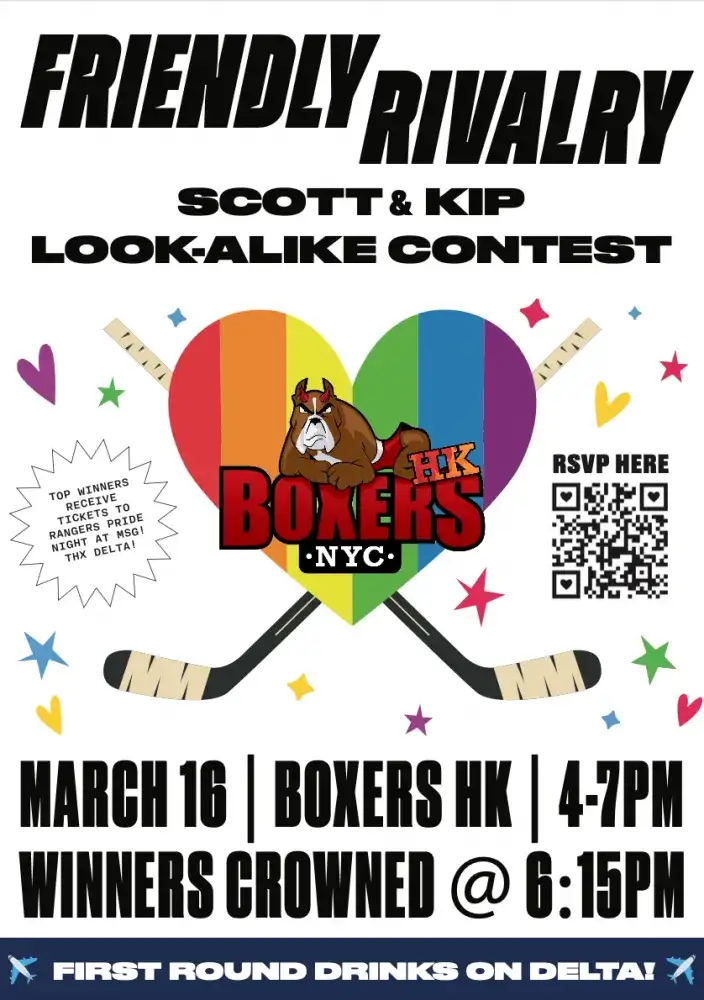 Friendly Rivalry Scott and Kip Lookalike Contest