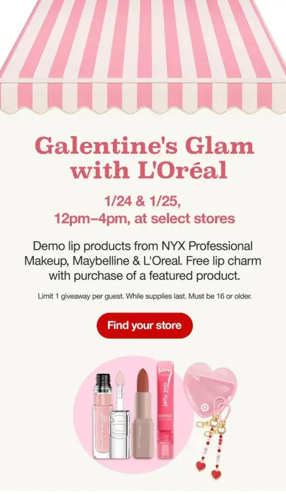 Galentine's Glam with Target and L'Oreal