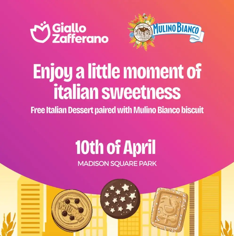 GialloZafferano x Mulino Bianco Italian Desserts Pop-Up