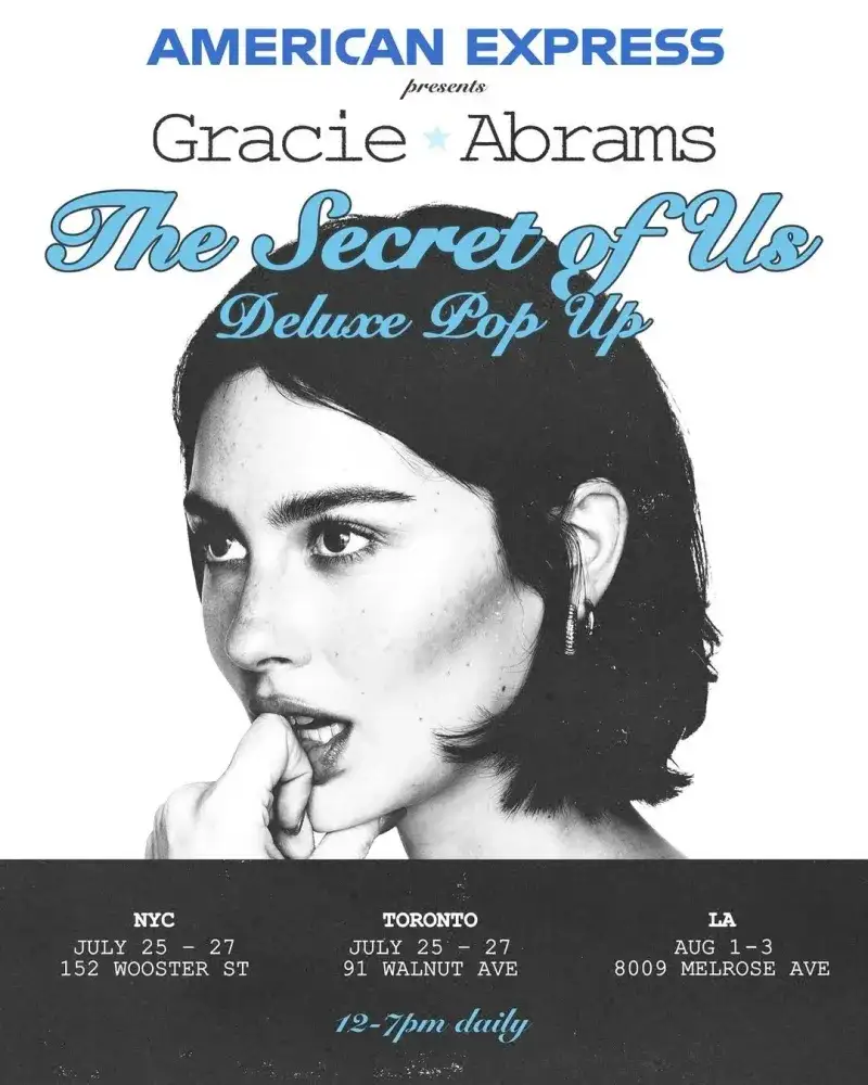 Gracie Abrams: The Secret of Us Deluxe Pop Up