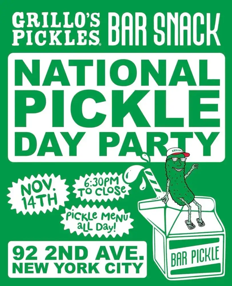 Grillo’s Pickles National Pickle Party