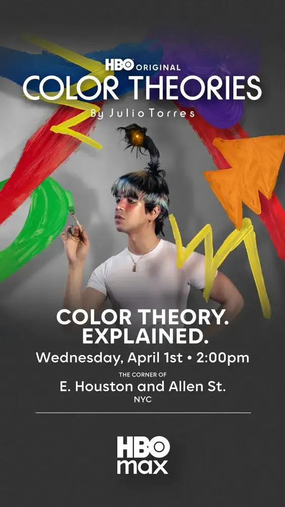 HBO Max x Color Theories by Julio Torres Anti‑Aura Reading
