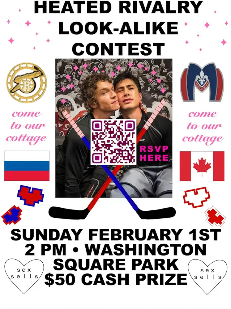 Heated Rivalry Look Alike Contest