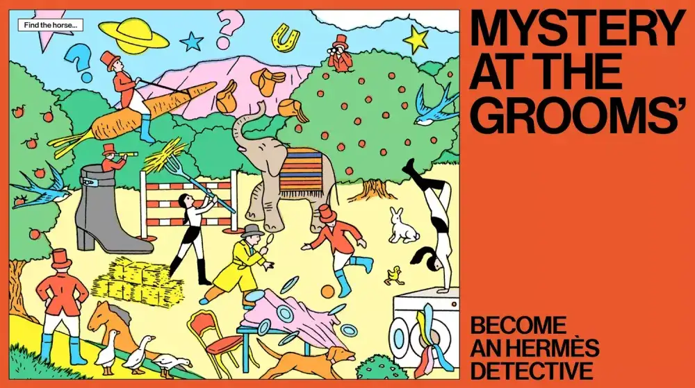 Hermès Mystery at the Grooms'