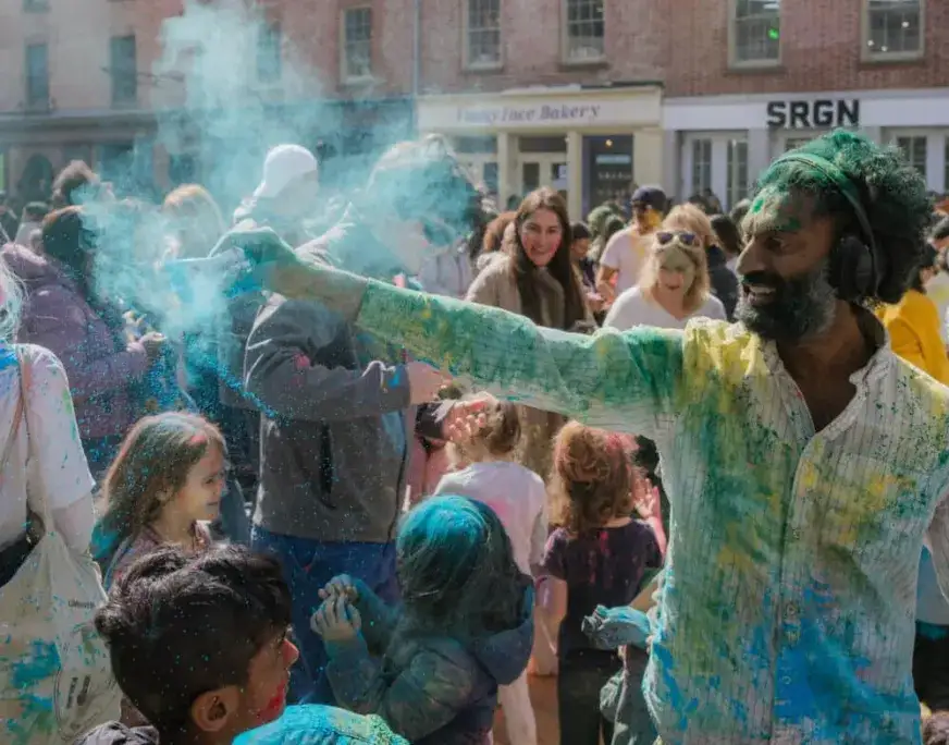 Holi Celebration at the Seaport