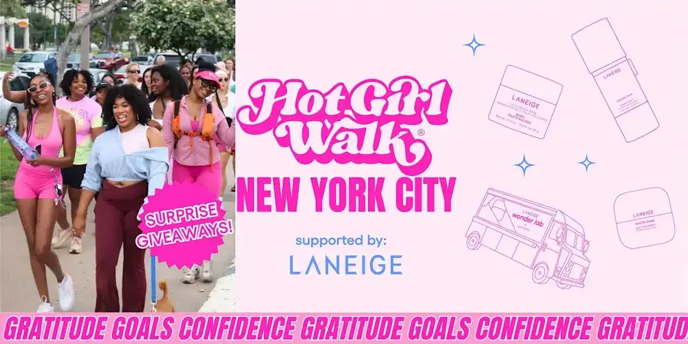 Hot Girl Walk x Laneige