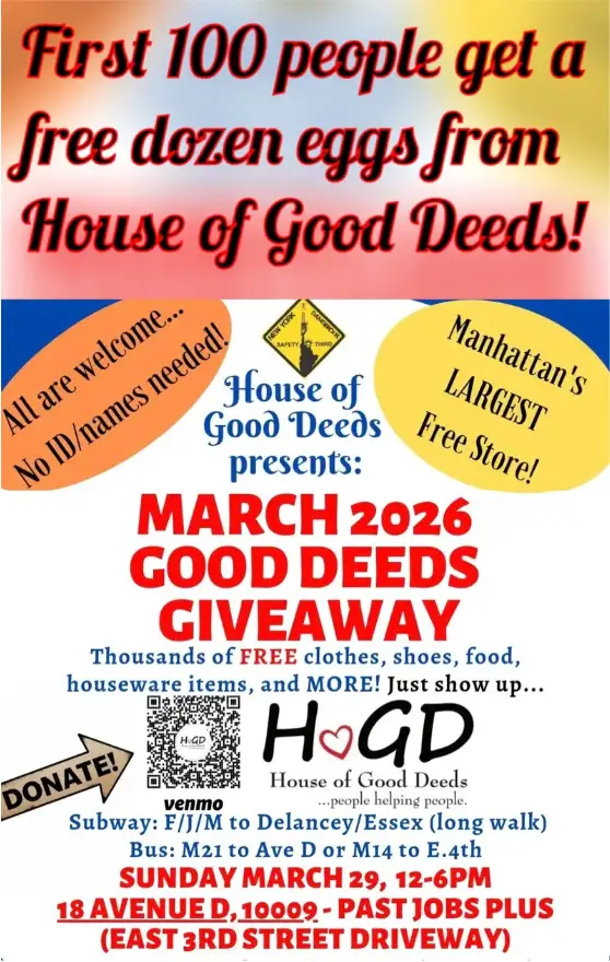 House of Good Deeds March 2026 Giveaway