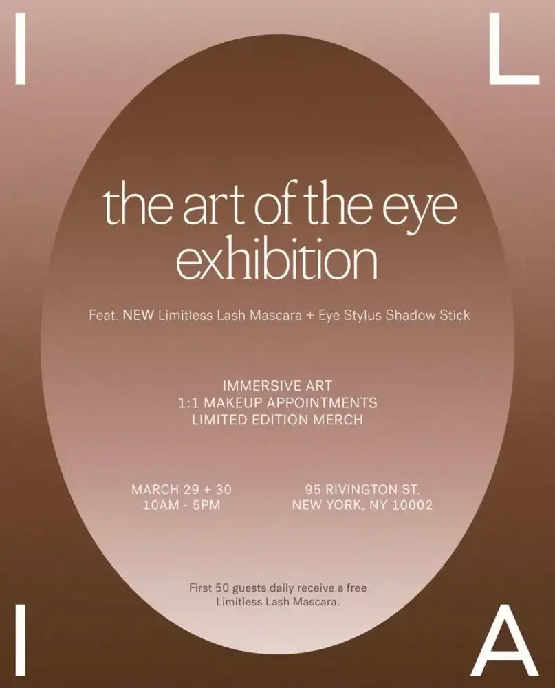 ILIA Beauty The Art of the Eye Exhibition