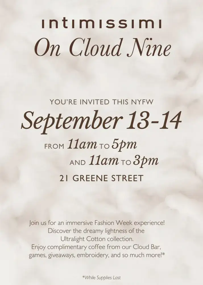 intimissimi On Cloud Nine Pop-Up