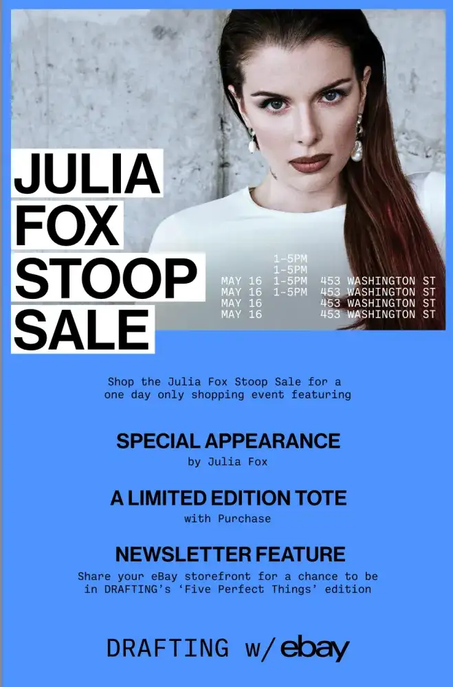 Julia Fox Stoop Sale