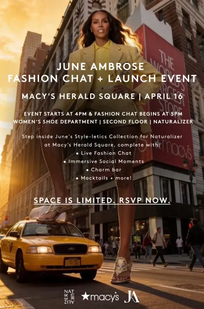 June Ambrose x Naturalizer VIP Launch Event