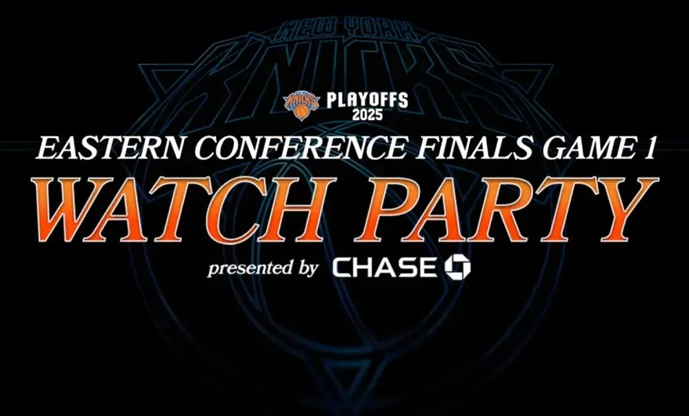 Knicks Watch Party (Round 3 Game 1)