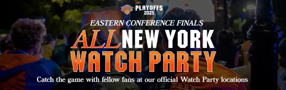 Knicks Watch Party (Round 3 Game 4)