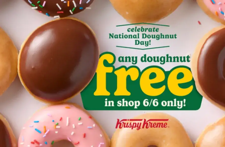 Krispy Kreme National Doughnut Day