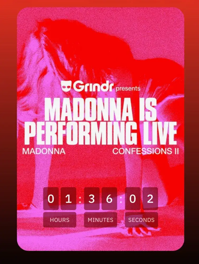 Madonna Live Pop-Up Performance