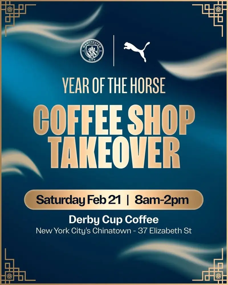 Manchester City Celebration of Year of the Horse