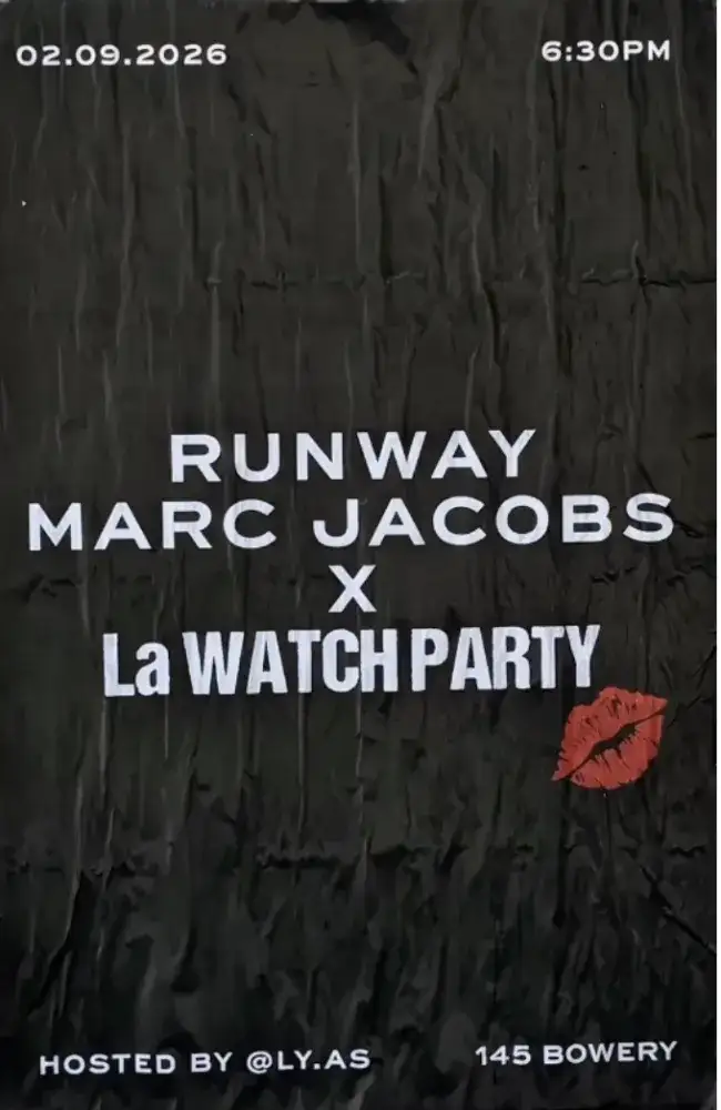 Marc Jacobs X Lyas Watch Party