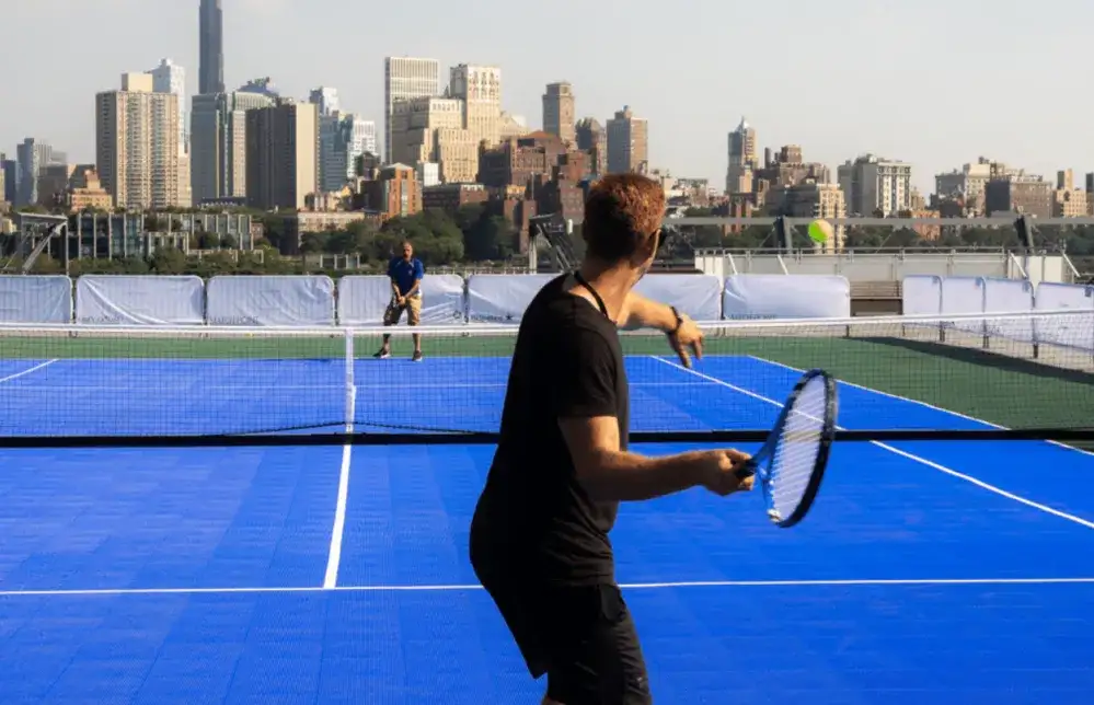 Match Point Rooftop Tennis at The Seaport