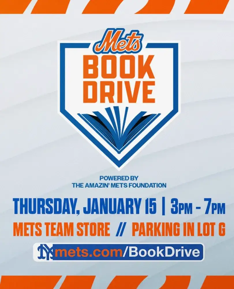Mets Book Drive