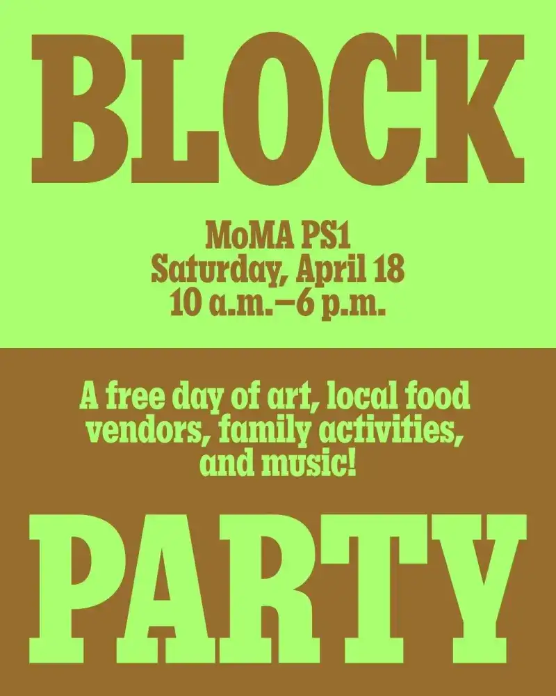 MoMA PS1 50th Anniversary Block Party