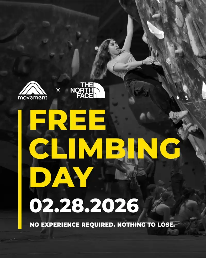 Movement x The North Face Free Climbing Day