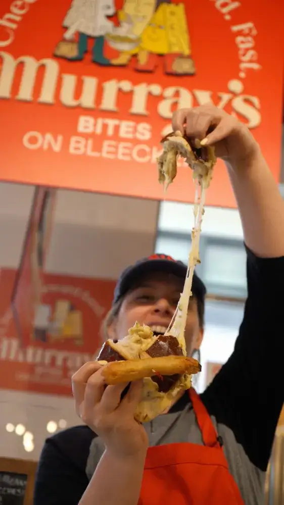 Murrays Cheese x Jacob's Pickles National Grilled Cheese Day Celebration