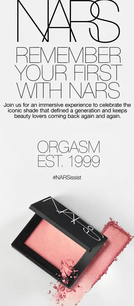 NARS Orgasm Pop-Up
