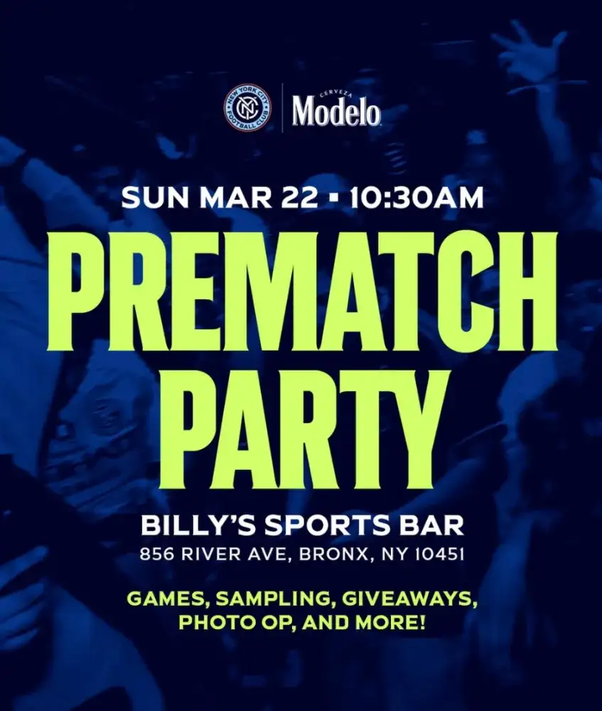 New York City FC Pre Match Party