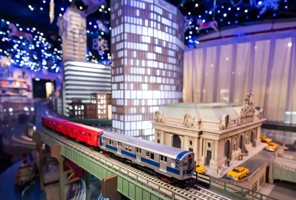 New York Transit Museum Holiday Train Show