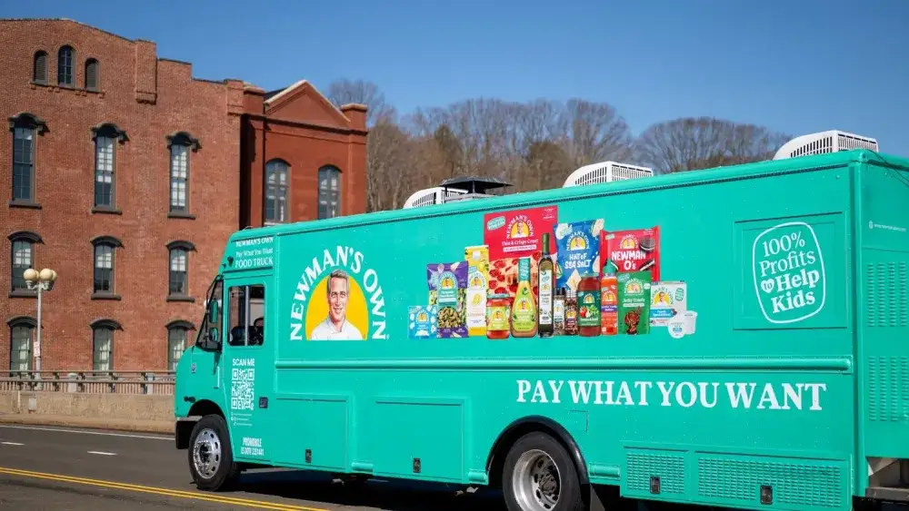 Newman's Own Pay What You Want Food Truck