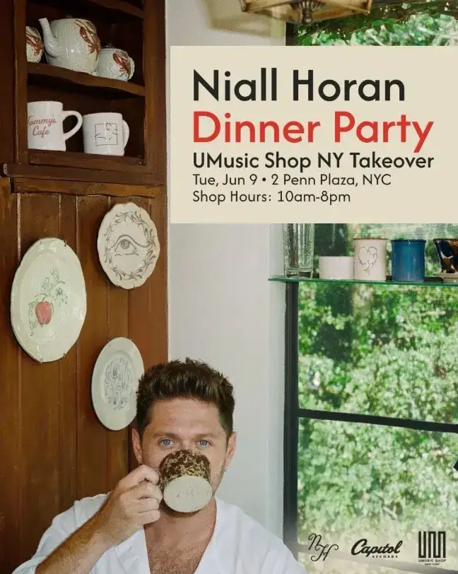 Niall Horan Dinner Party Takeover at UMusic