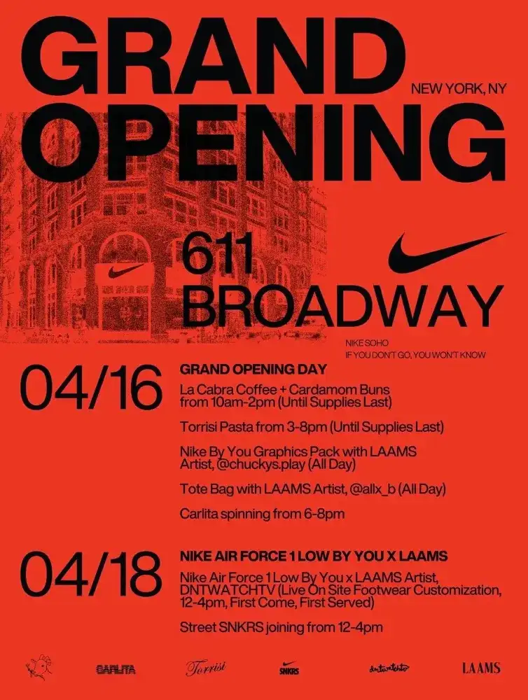 Nike SoHo Grand Opening Weekend