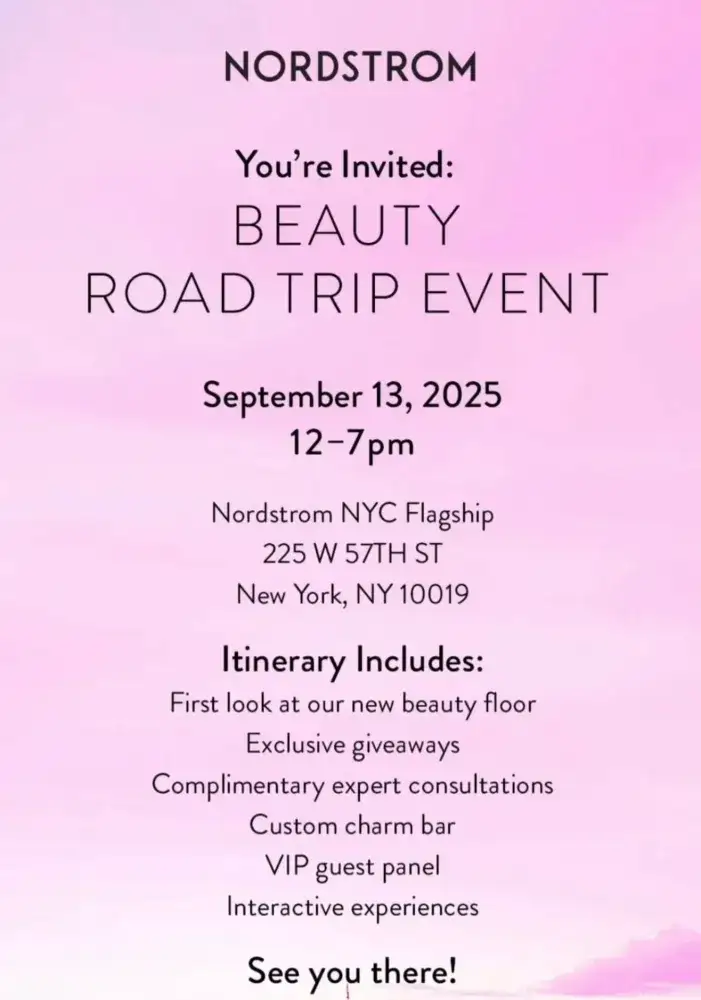 Nordstrom Beauty Road Trip