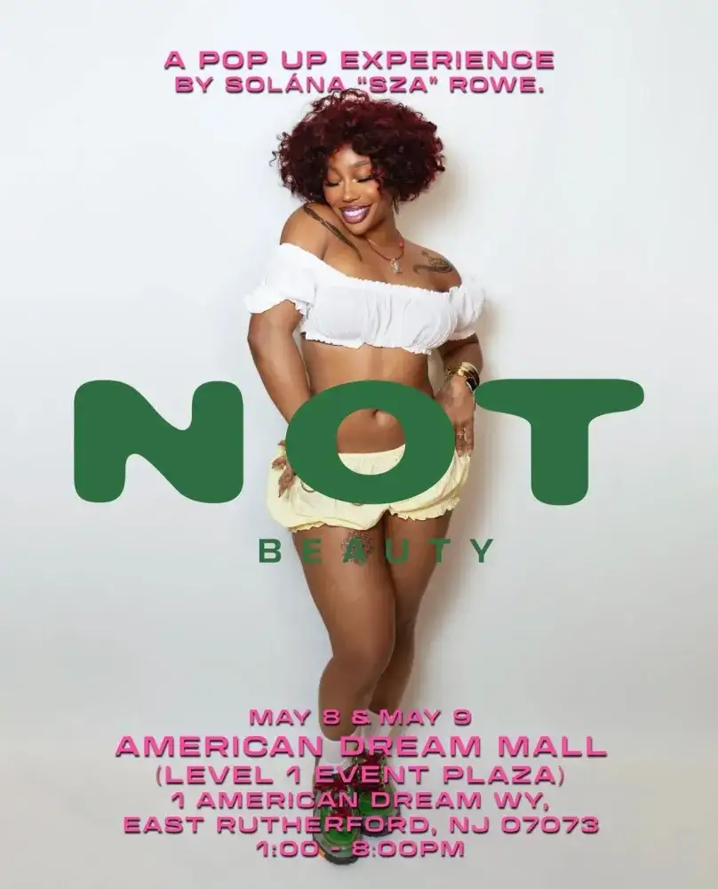 NOT BEAUTY Pop-Up Experience by SZA