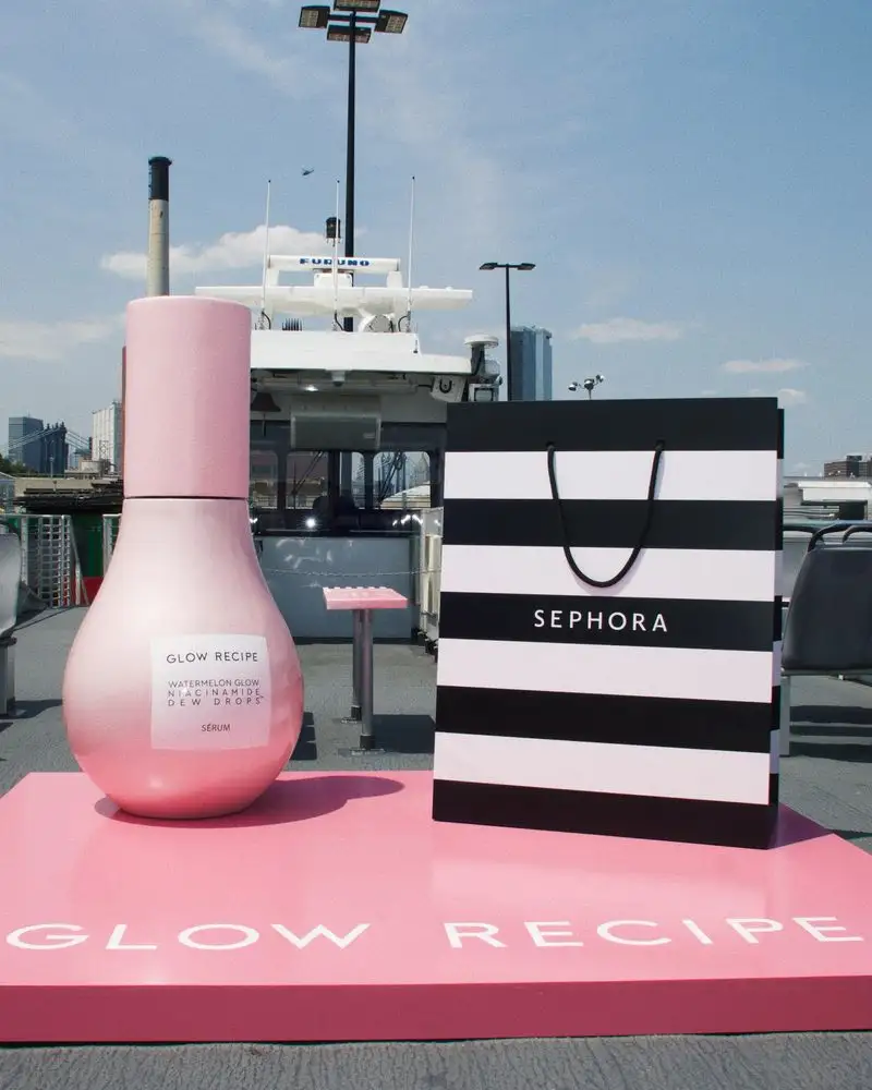 NYC Ferry x Glow Recipe