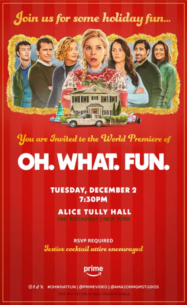 OH. WHAT. FUN. NY Premiere