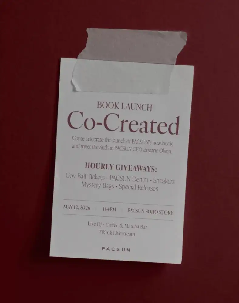 PacSun Co-Created Book Launch