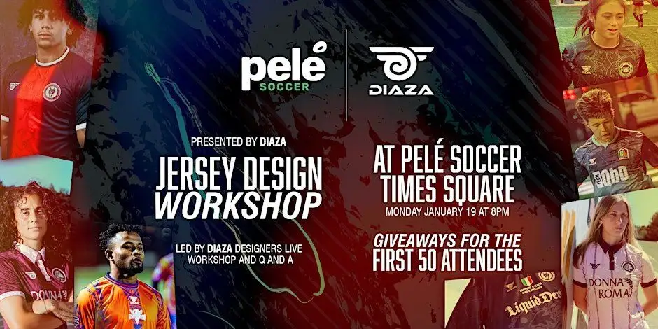 Pelé Soccer ‘From Concept to Kit’ Jersey Design Workshop