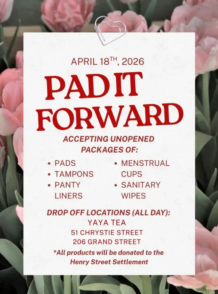 Period Movement x Yaya Tea
