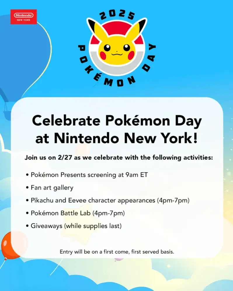 Pokémon Day at Nintendo New York