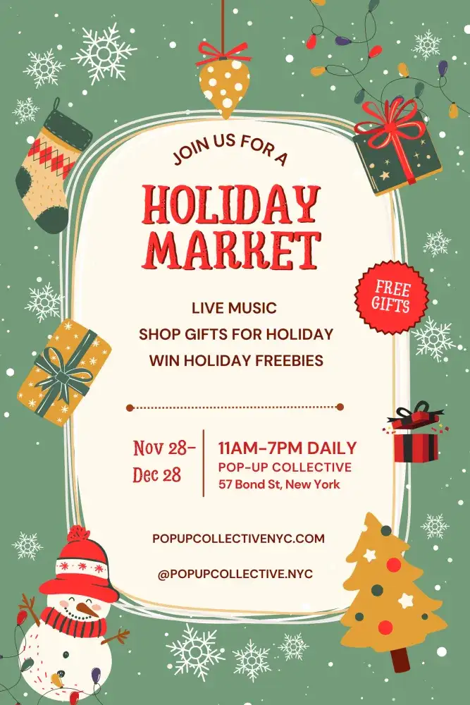 Pop-Up Collective NYC Holiday Market