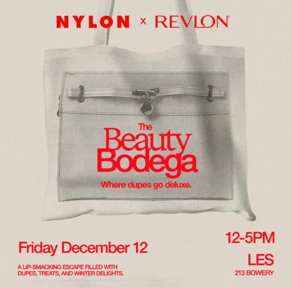 Revlon x NYLON Beauty Bodega Pop-Up